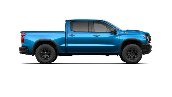 Glacier Blue Metallic Silverado ZR2