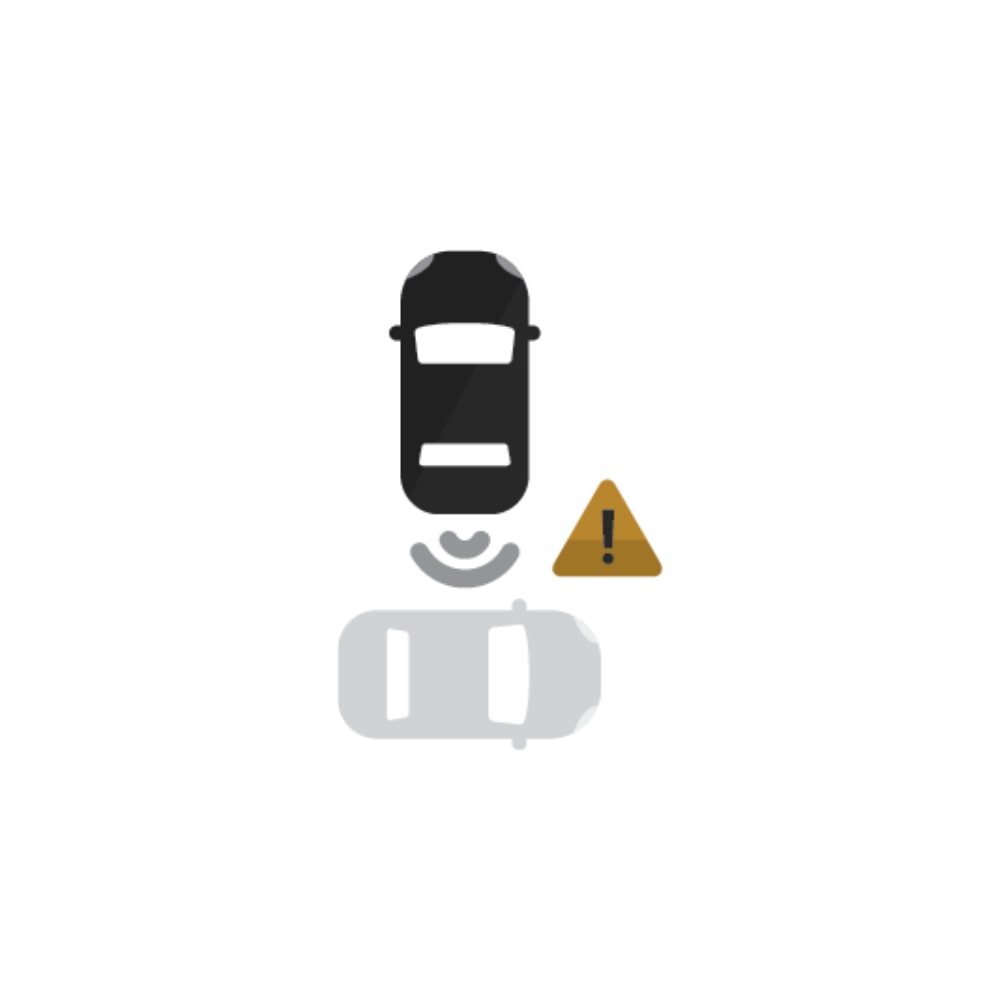 Rear Cross Traffic Alert Icon